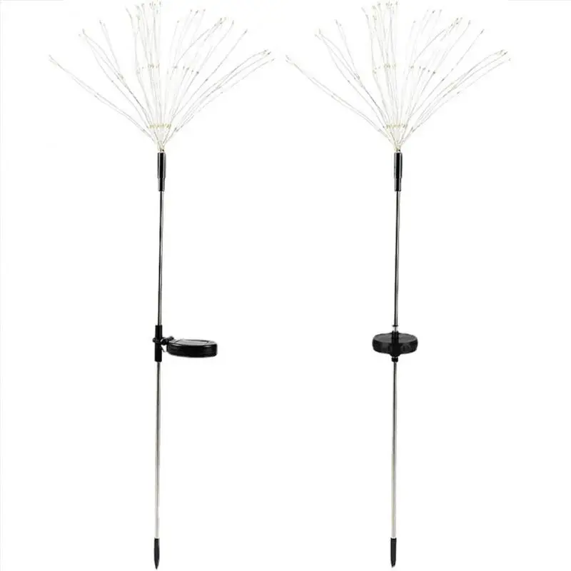 

Waterproof Fireworks Lights Wedding Decoration 2 Modes Rechargeable Lamp 90/120/150 Led For Garden Festival Solar Lights Outdoor