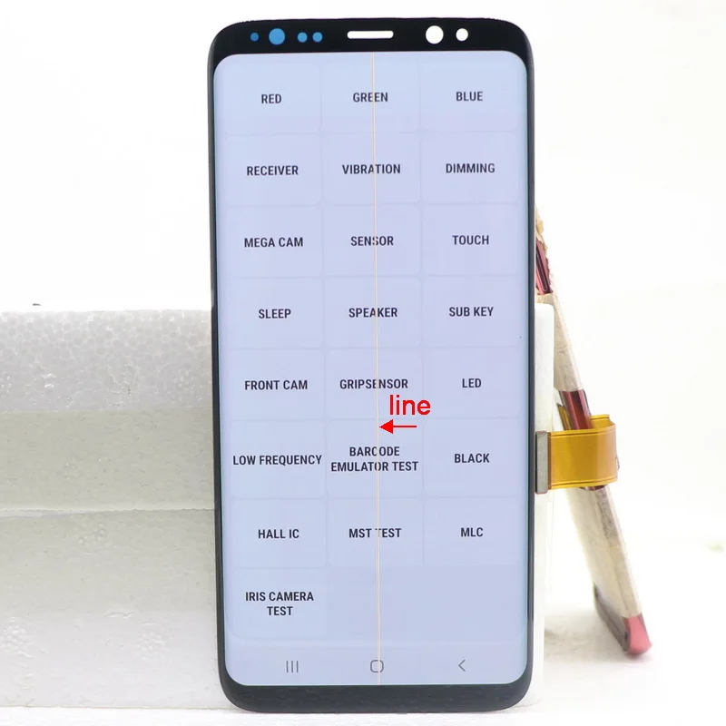 ORI 120HZ AMOLED LCD-дисплей для Samsung Galaxy S8 G950, сенсорный экран в сборе (art.: 3920d7d95bdcb) - 3920d7d95bdcb