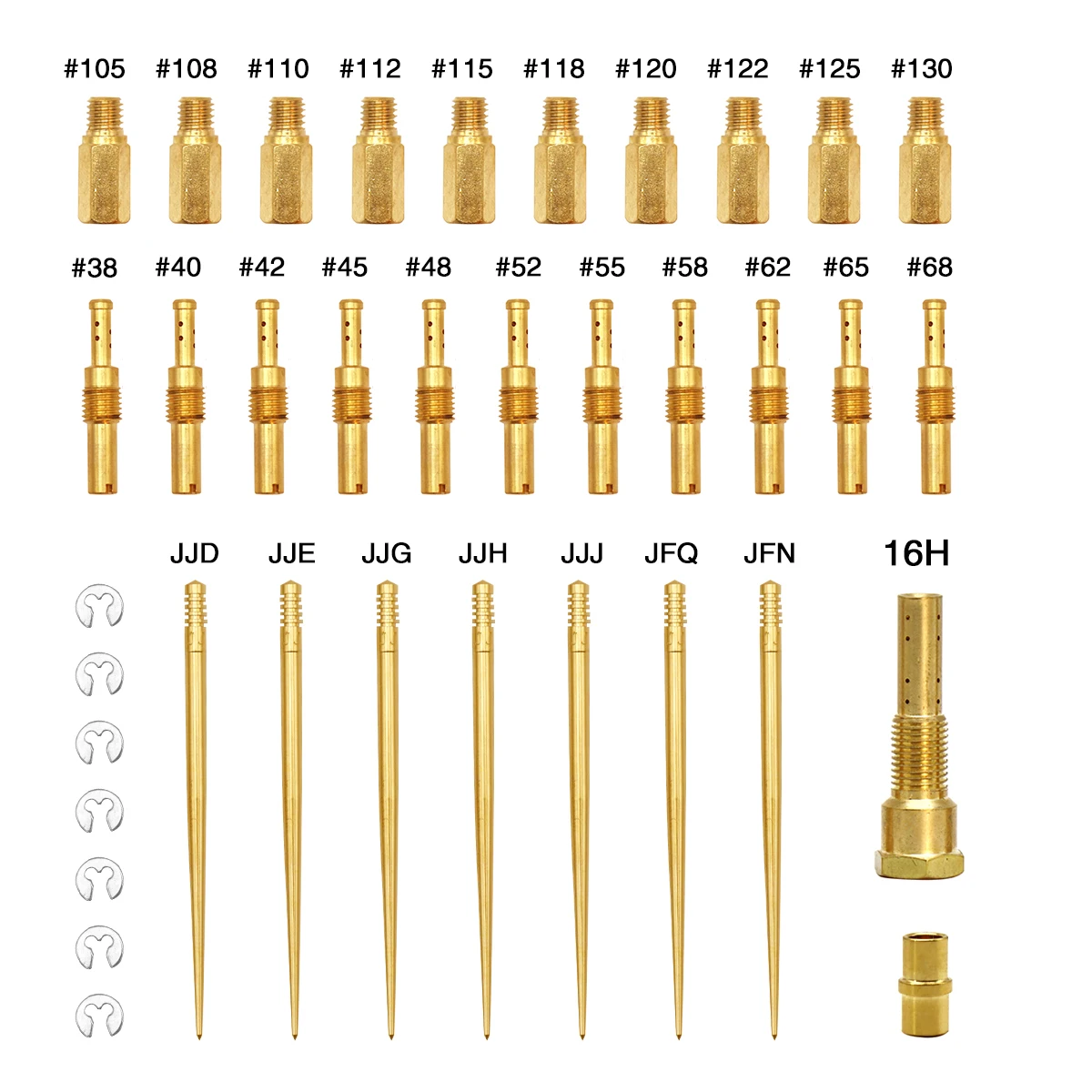 

Alconstar, медный карбюратор, масляная игла, стандартная струйная основная струйная насадка, игла для распыления, комплект сопл для телефона