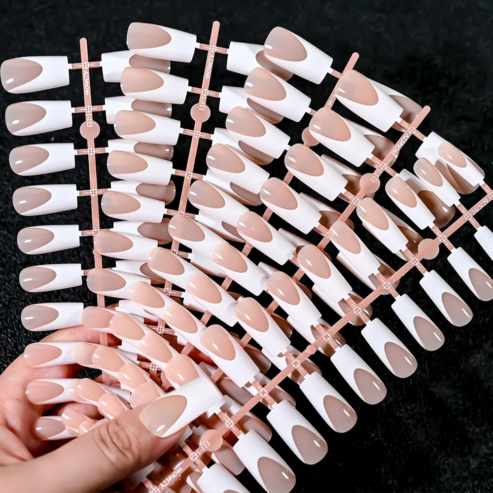 120 шт./упаковка накладные ногти из искусственного акрила