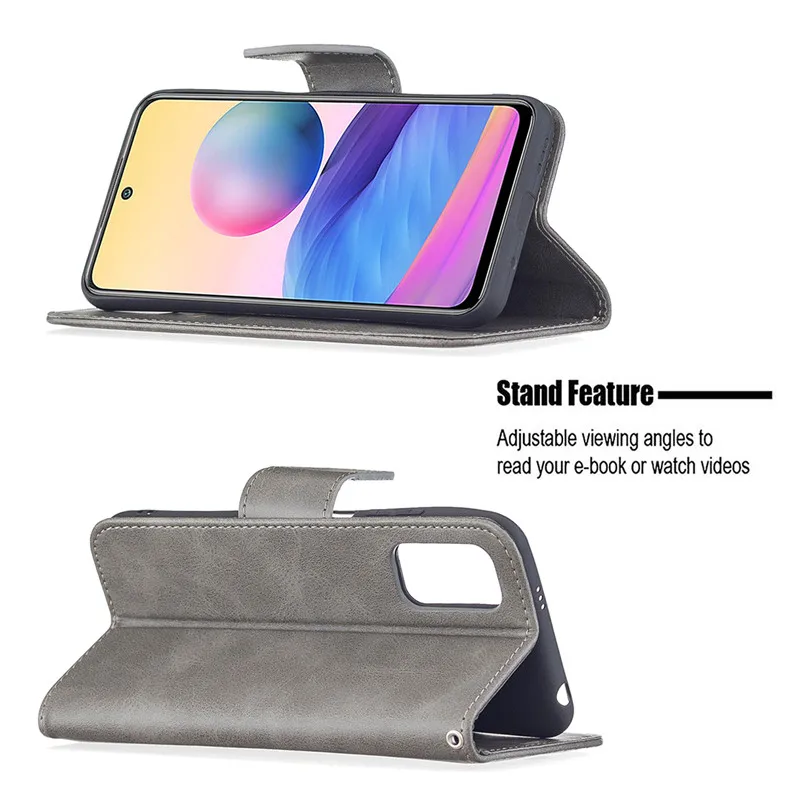 Flip on For Xiaomi Redmi Note 10 5G Classic Phone Wallet Leather Case sFor Redmi Note10 T 10T Note10T 5G Card Slot Back Cover