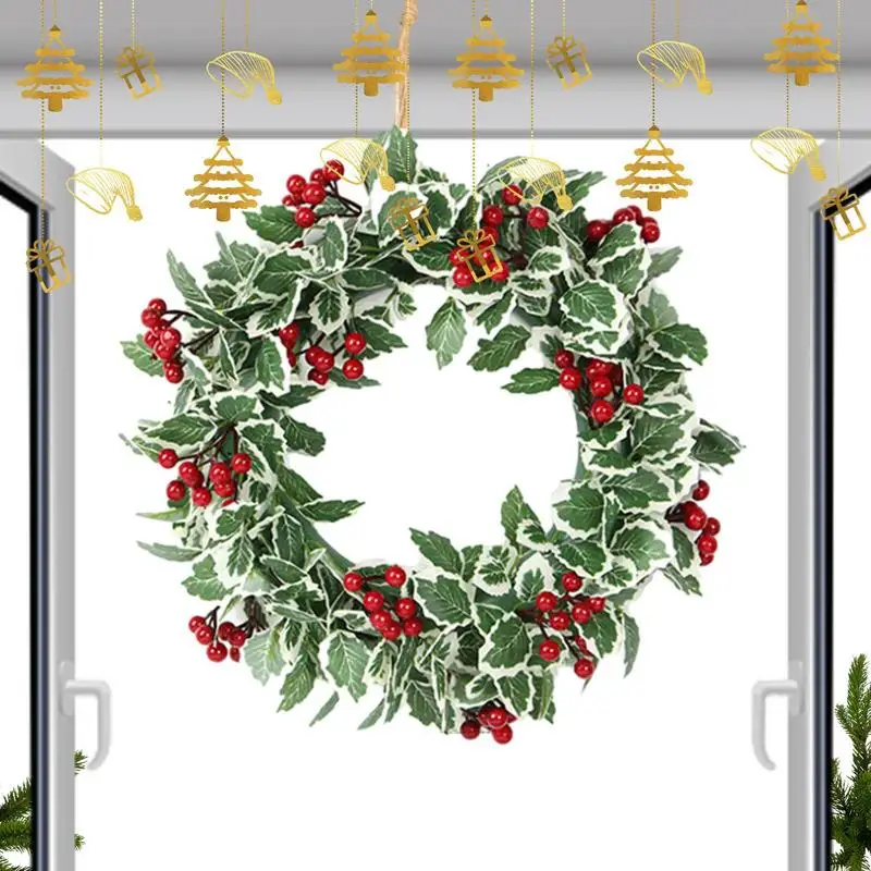 

Christmas Wreath For Front Door Christmas Garland Wreath For Front Door Christmas Autumn Artificial Wreath Garland Decoration