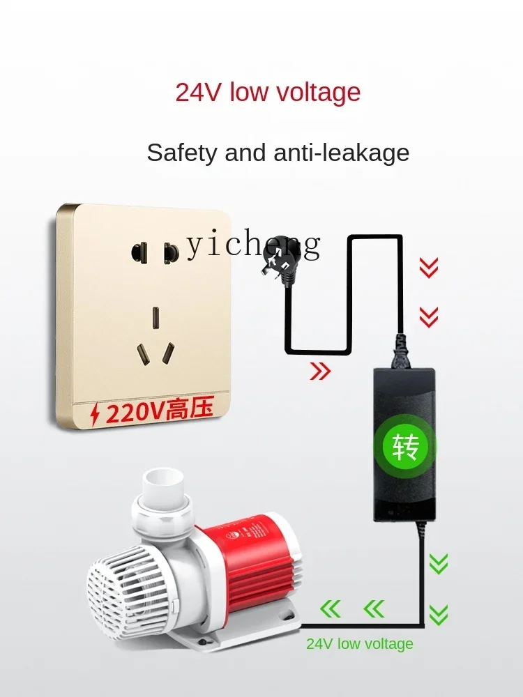 Водяной насос Zf тихий для рыбного пруда циркуляционный с переменной частотой