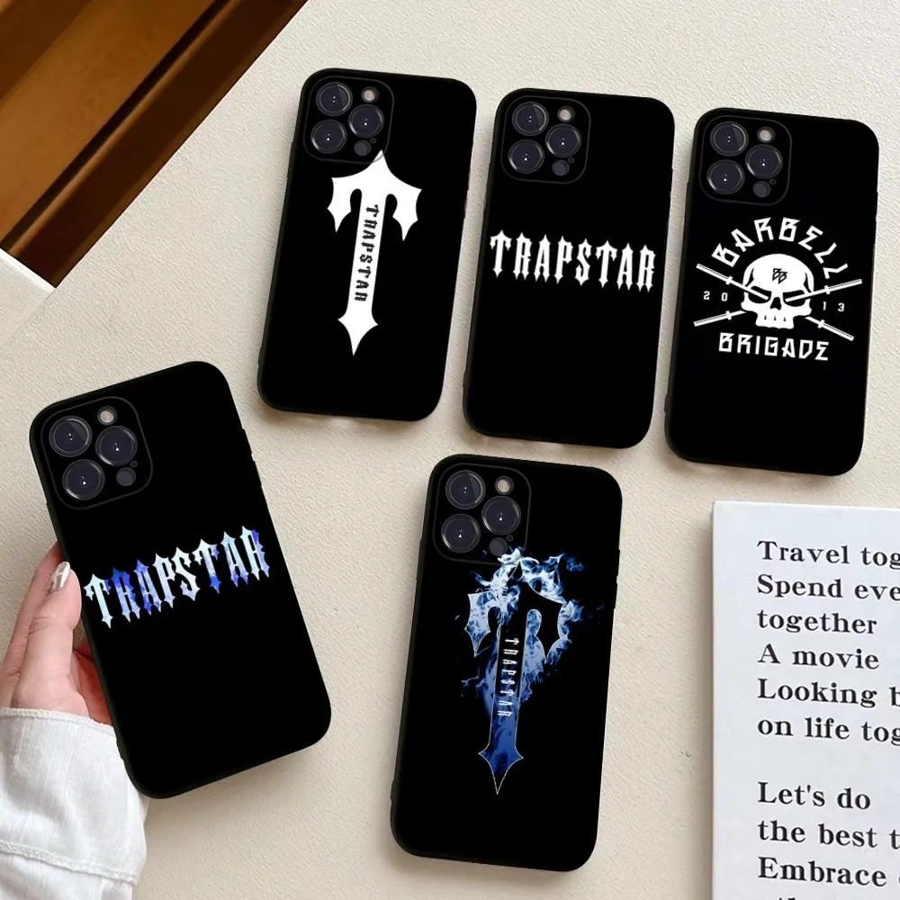 

Trapstar Phone Case For iPhone 14 11 12 13 Mini Pro XS Max Cover 6 7 8 Plus X XR SE 2020 Funda Shell