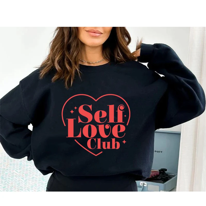 Красочные наклейки для переноса DTF Self Love одежда модная женская термопереносные