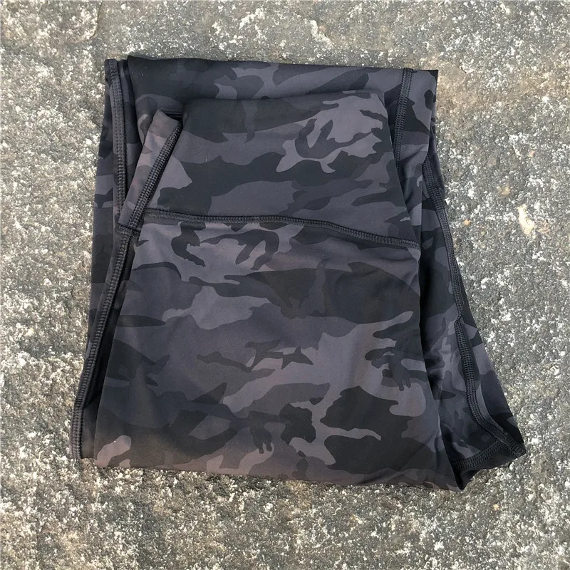 Solid Color Or Priting Women Sports Pant Comprehensive Training Jog Yoga Legging Fintess Athletic Drawstring Pocket Compression