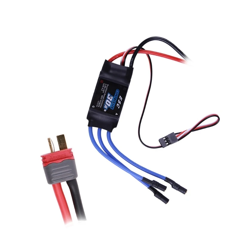 Контроллер бесщеточного двигателя 30A XXD для моделей и вертолетов