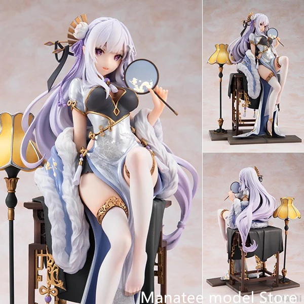 

Экшн-фигурка KADOKAWA Originals Re:ZERO-start Life in other World- Emilia: PVC, аниме модель, игрушки, коллекционная кукла, подарок