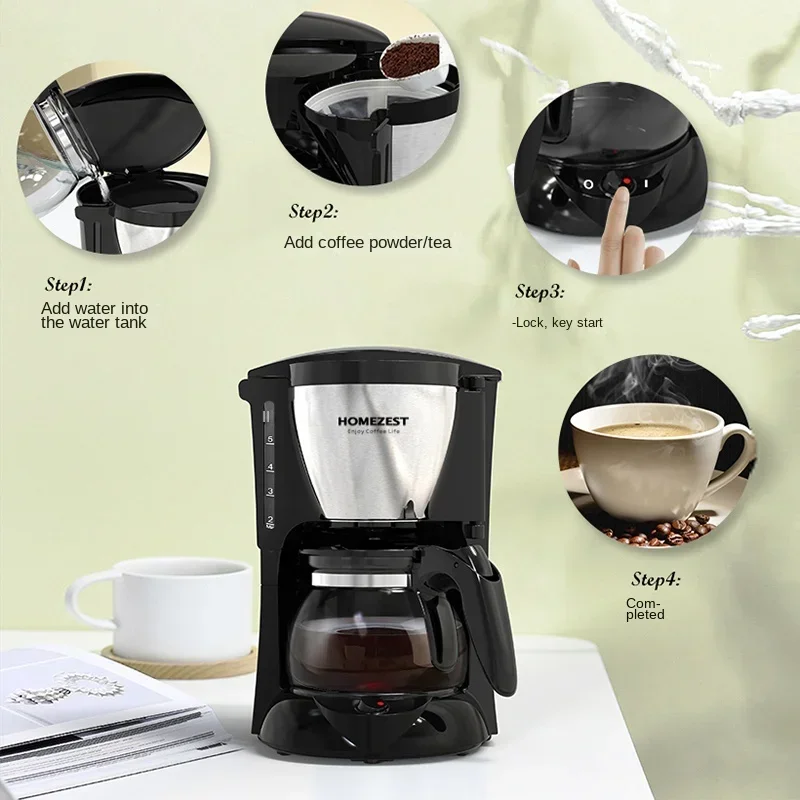 Автоматическая кофеварка HOMEZEST немецкого производства 220 В с кофемолкой и