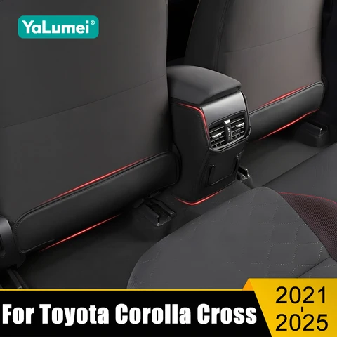 Для Toyota Corolla Cross XG10 2021-2023 2024 2025 гибридный защитный чехол для спинки автомобильного сиденья, детский противоударный коврик, противогрязевые подушечки
