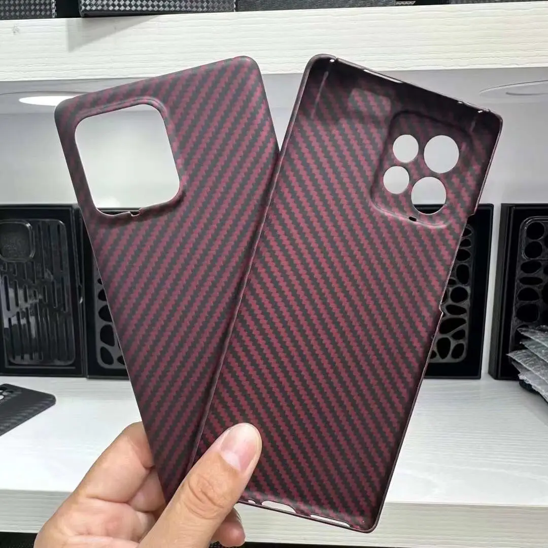 Real Carbon Fiber Case For Motorola x40 Aramid Fiber Case Business Shockproof Cover For Moto x40 Cover Phone Accessories