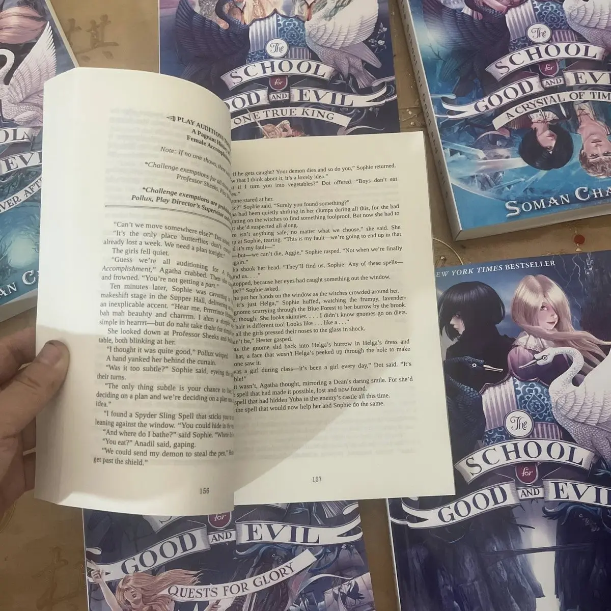 6 шт./полный комплект английская оригинальная школа для хорошего и злого от Soman