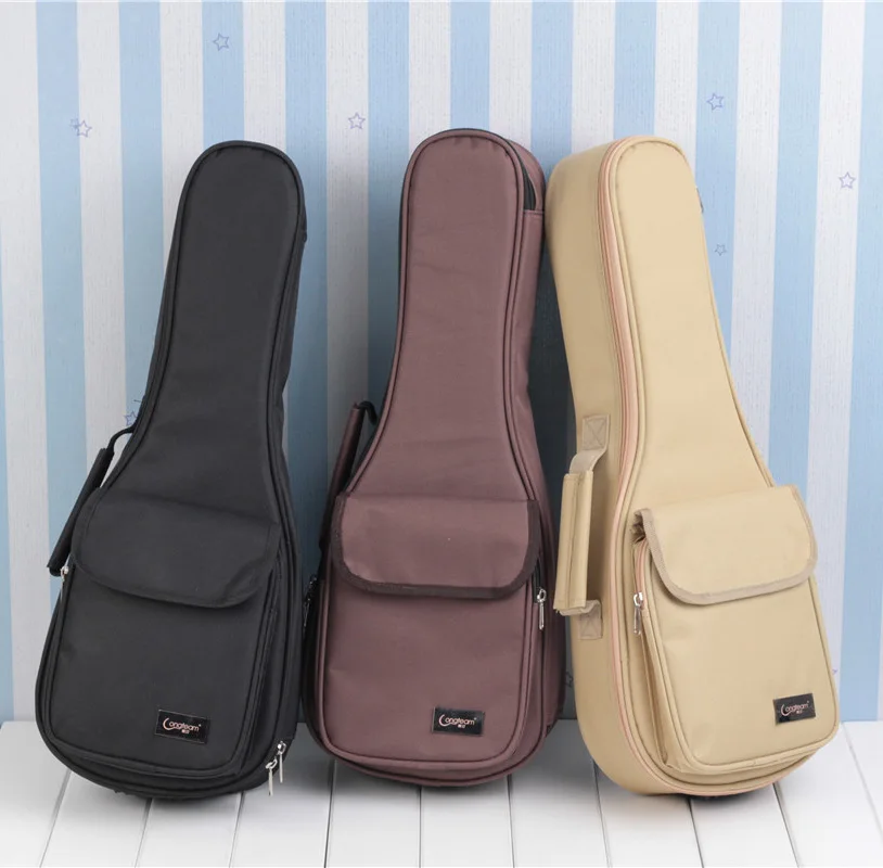 

Thicken Soprano Concert Tenor Ukulele Gig Bag Case Backpack Handbag 15MM 21 23 26 Inch Ukelele Mini Guitar Accessories Parts