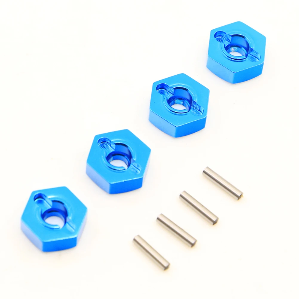 

12mm Wheel Hub Extensions Combiner Fit For 94101 For HSP RC Cars Parts Upgrades Wheel Hub Hex 4PCS 94102 94103