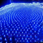 Рождественская сетчатая светодиодная гирлянда 1,5*1,5 м, 3x2 м, 10x1 м, 6x4 м, уличная светодиодный чатая светодиодная гирлянда для сада, праздника, вечеринки, свадьбы, Сказочная гирлянда