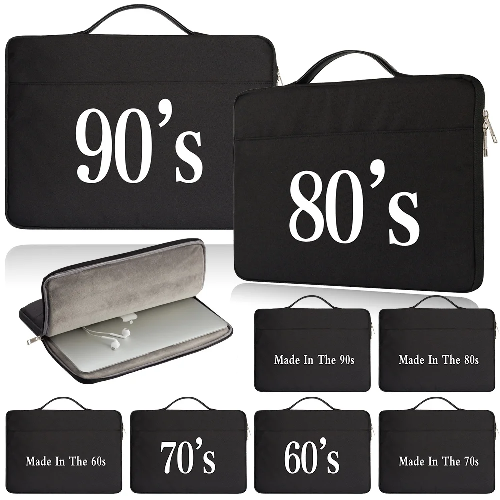 

Laptop Bag Anti-fall Handbag Universal Computer for Macbook Air Pro 11 12 13 14 15 15.6 Sleeve Cover Notebook Bag Accessories