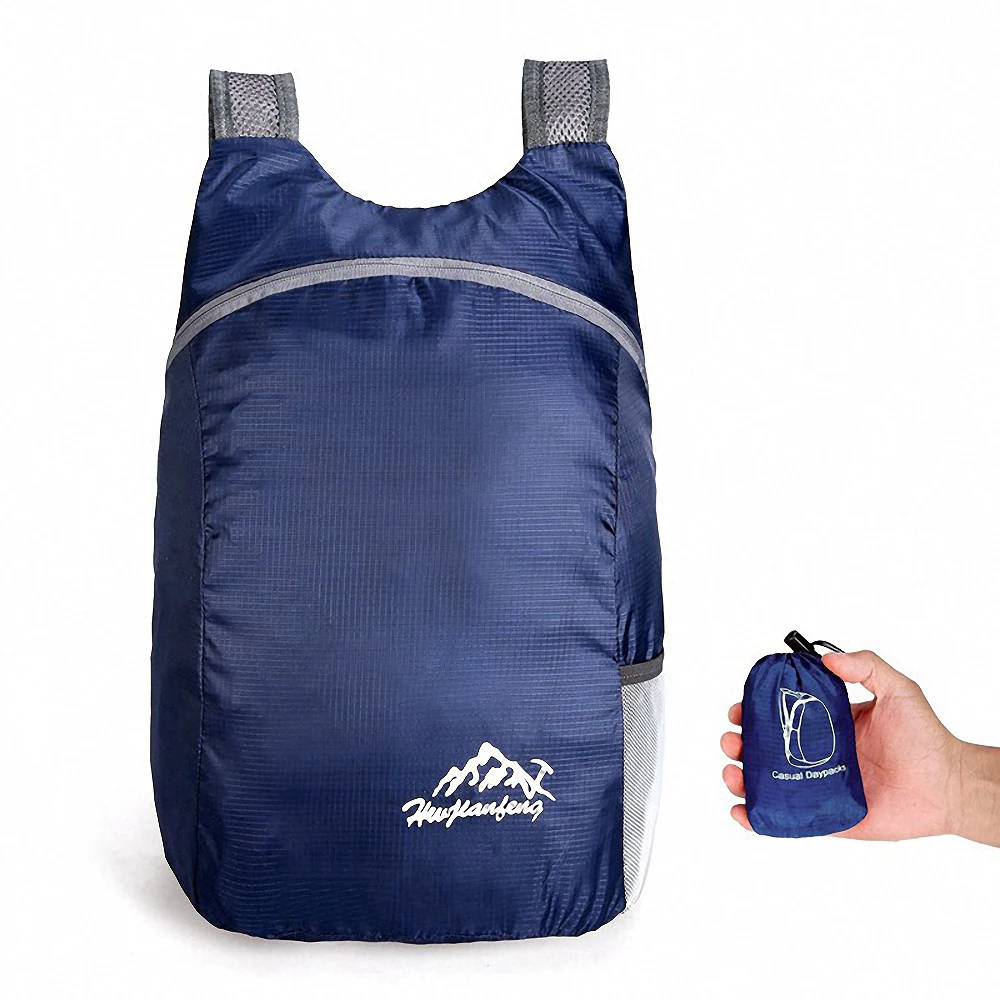 Легкий складной рюкзак 20 л, ультралегкий складной уличный дорожный ранец, спортивная сумка для мужчин и женщин