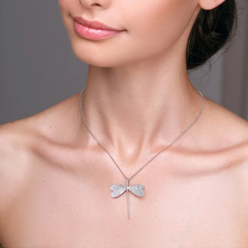 Цепочка с подвеской в виде стрекозы, под старину (art.: 3920beabe36d2) - 3920beabe36d2