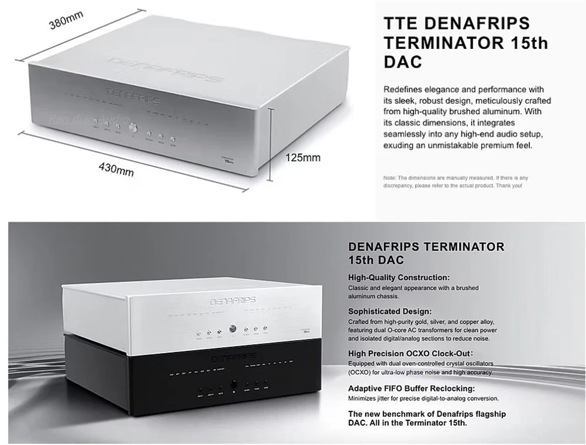 DENAFRIPS TERMINATOR 15TH R2R+DSD DAC