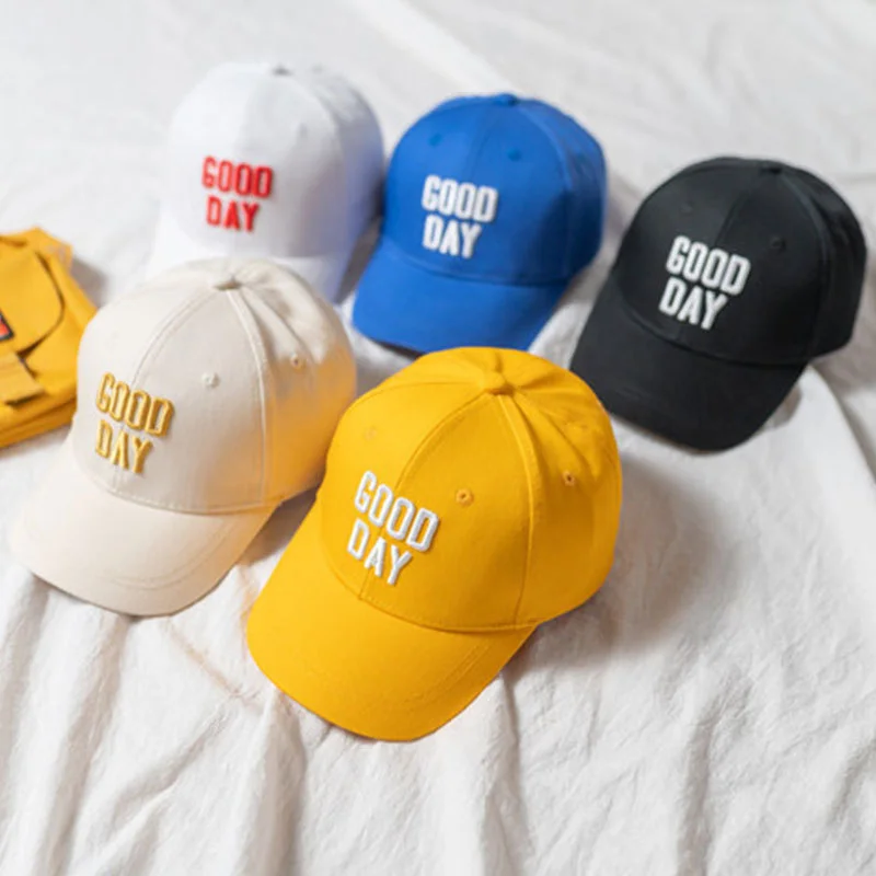 

Fashion Children's Hat Spring and Autumn New Letter Embroidery Duck Tongue Hat Leisure Children Hip Hop Baseball Hat Wholesale