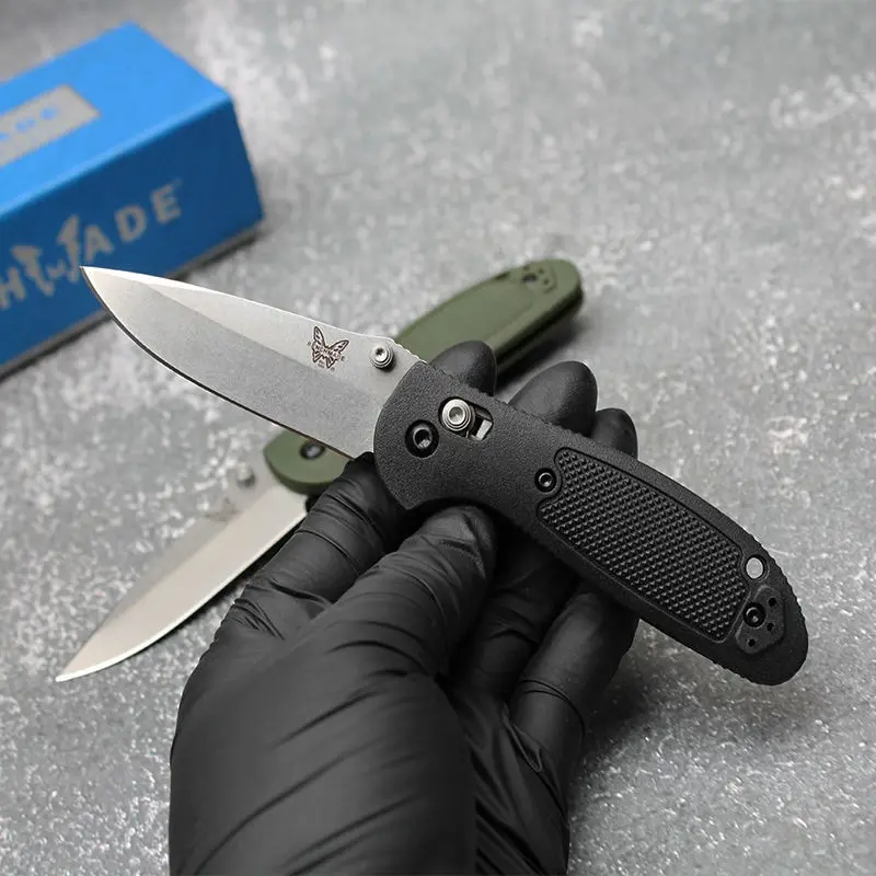 

Outdoor Mini Portable Benchmade 556 Tactical Folding Knife Camping Security Pocket Military Knives EDC Tool