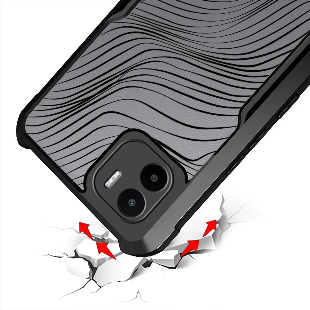 [Готовый запас] Для Redmi A4 5G A3X A3 Pro A2 Plus A1 Прозрачный чехол для предотвращения