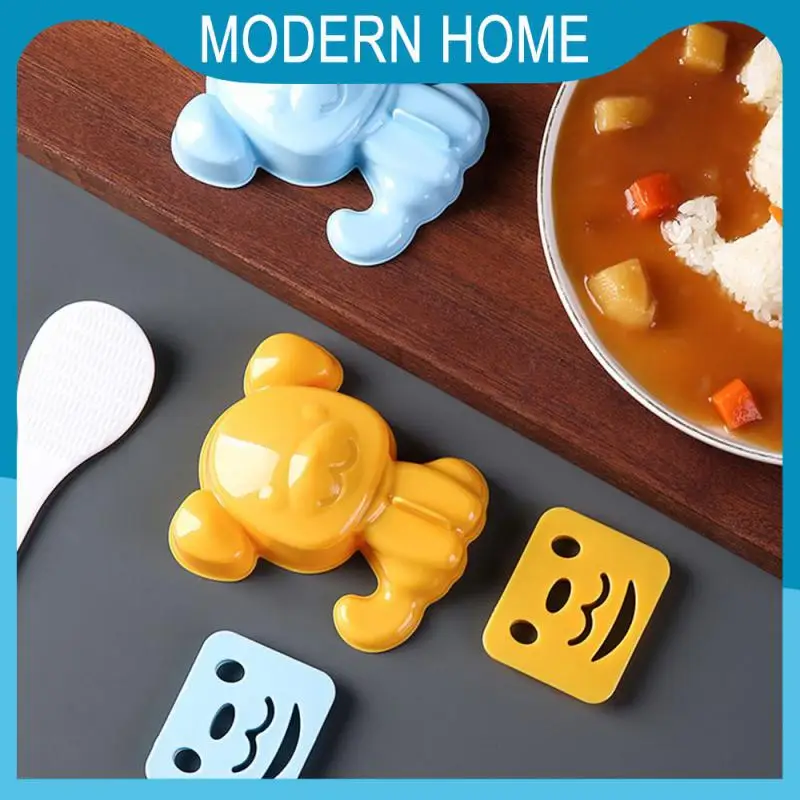 

Easy To Clean Rice Ball Mold Food Grade Pp Bear Rice Ball Mold Durable Easy Storage Baking Tool Houseware Beautiful Shape Mold