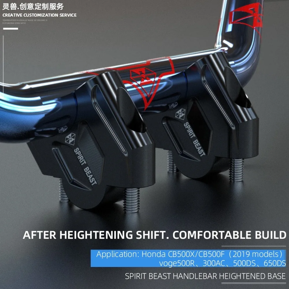 

Руль мотоцикла 28 мм для Honda CB500F CB500X VOGE 300AC 500R 500DS 650DS Colove 400F 500F COBRA 321R