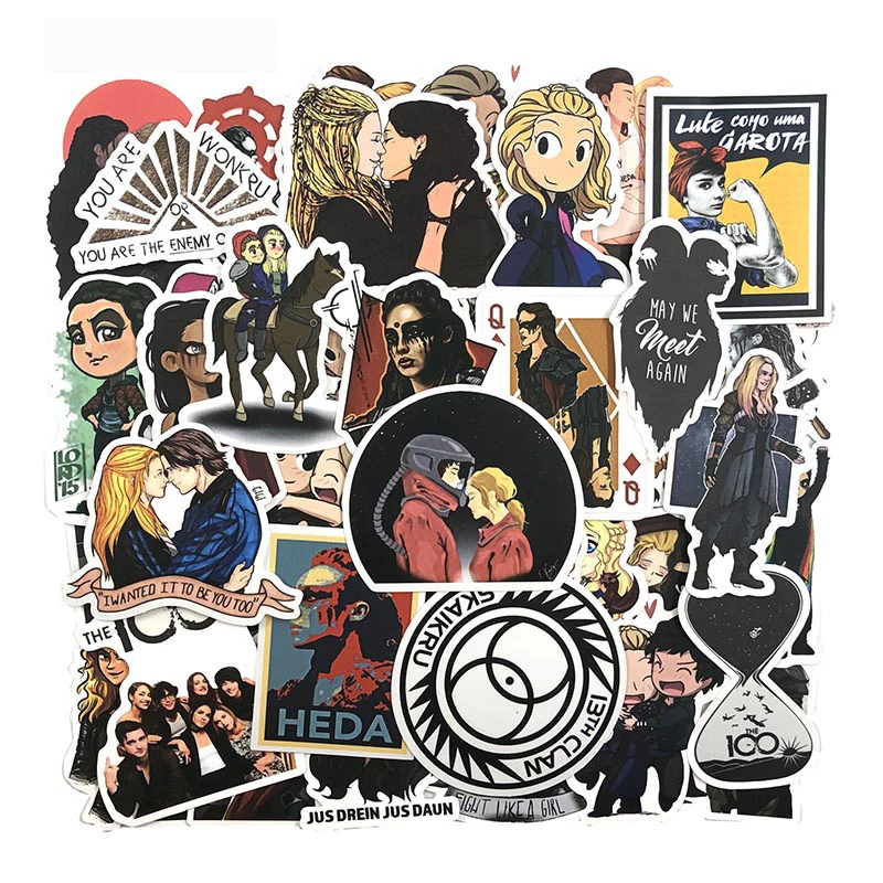 

Наклейки на мотоцикл, ноутбук, багаж, скейтборды, ПВХ, водонепроницаемые, 10/30/50 шт., сто/100