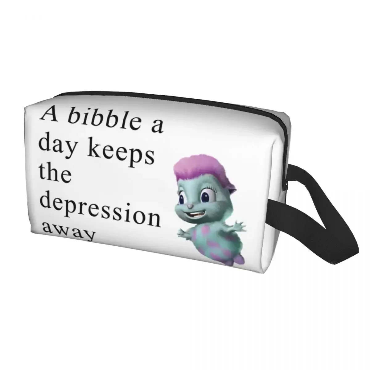 Косметичка для женщин Bisble Meme психоделическая Женская модная косметичка большой