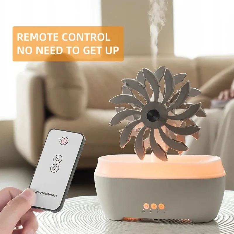 Увлажнитель-ароматерапия Капля дождя 7 цветов