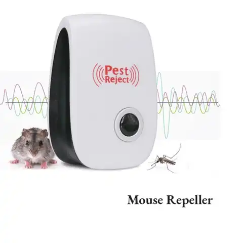 Ультразвуковое устройство для защиты от вредителей, комнатное устройство для уничтожения грызунов, тараканов, насекомых, пауков, насекомых...
