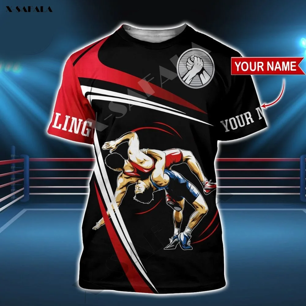 Кросс боксерская борьба тхэквондо 3D принт тонкая футболка Топы футболки мужской