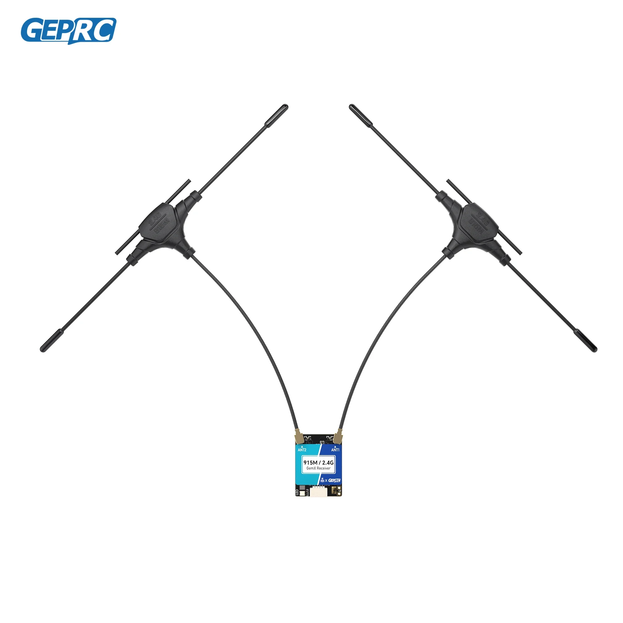 GEPRC ELRS 915M/2 4G Gemini Xrossband приемник TX модуль двойной RF чип 1000 Гц DIY FPV квадрокоптер