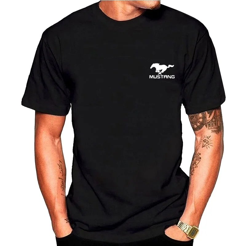 

Summer men's new fashion all-match simple letter printing casual round neck T-shirt