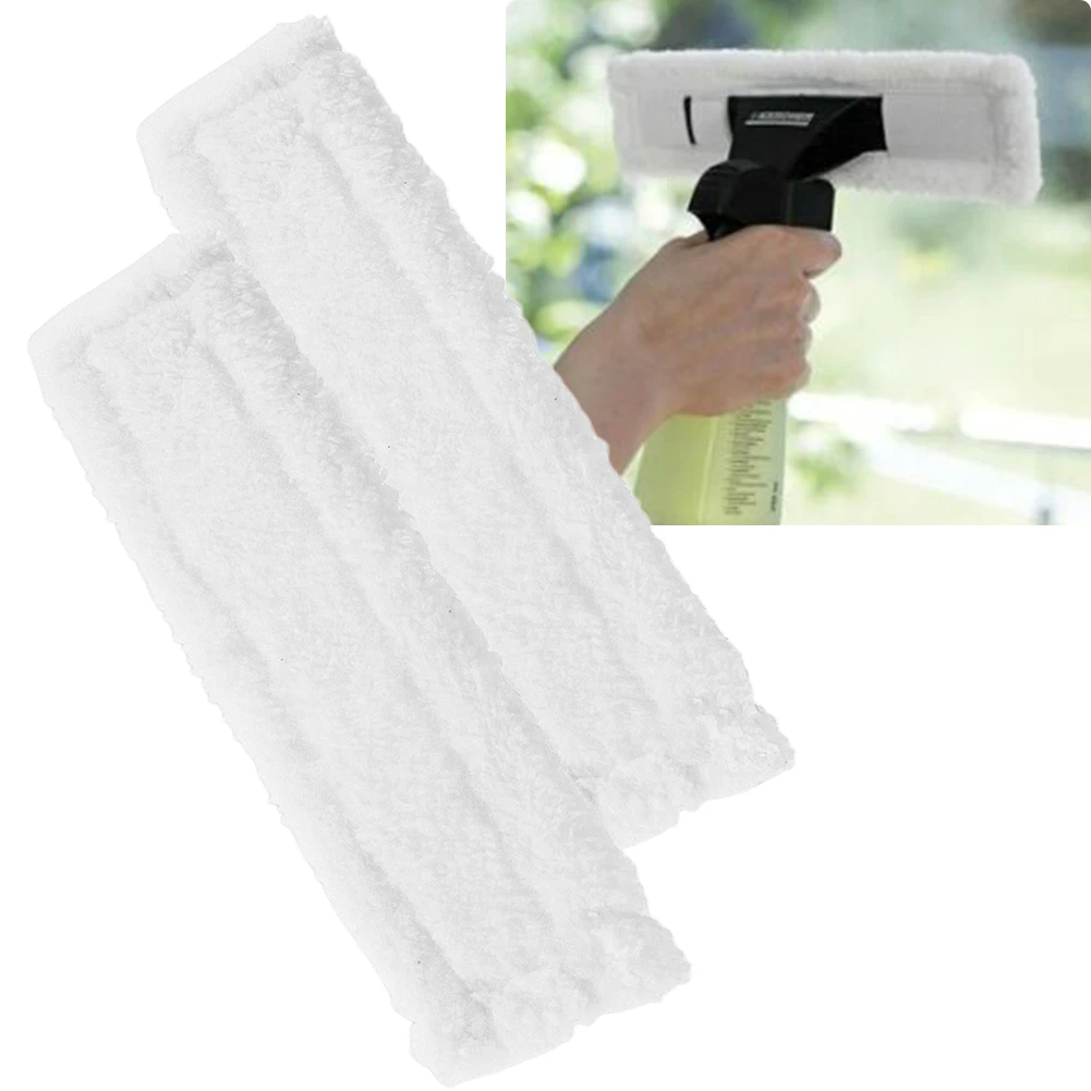 

2 шт., чистящие накладки из микрофибры для Karcher WV