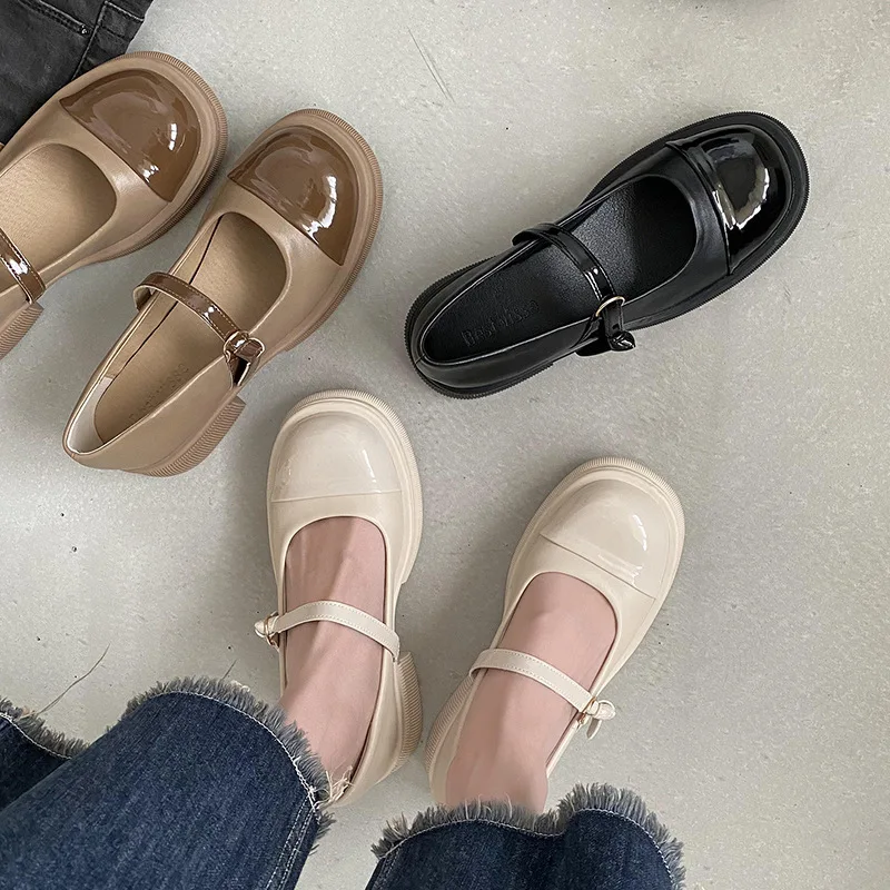 

Женские кроссовки с круглым носком, повседневные туфли-оксфорды в британском стиле, с открытым носком, на плоской подошве, элегантный наряд, лето-осень