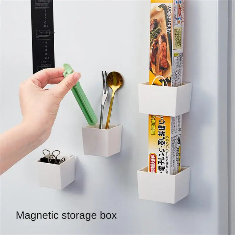 

Storage Rack Umbrella Storage Rack Magnetic Absorption Hanging Suspended Magnetic Box Magnetic Absorption Nanobox Wall-mounted