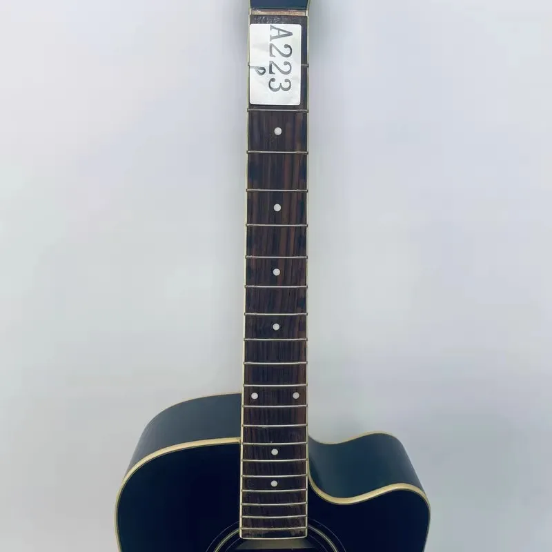 A223 Электрическая и акустическая гитара натуральная Morgan 12 струн незаконченные