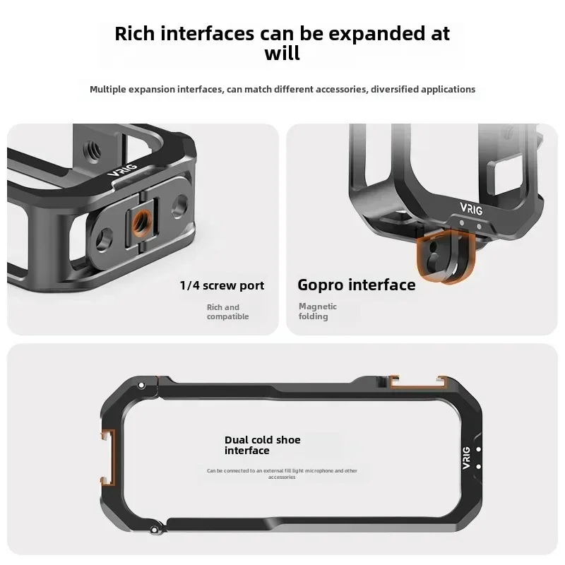 PXSW Металлическая клетка для Insta360 X4