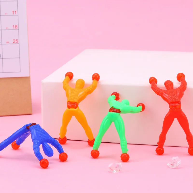 

Children'S Creative Novel And Unique Creative Gas Toys To Climb The Wall Cartoon Character Sticky Wall Toy Baby Holiday Gift