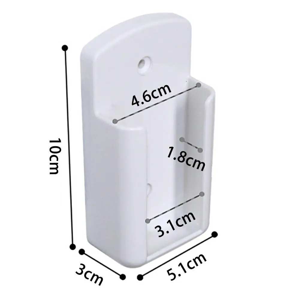 

Remote Control Storage Box Mobile Phone Storage Rack Wall Mounted Organizer Remote Control Air Conditioner Stand Holder Rack
