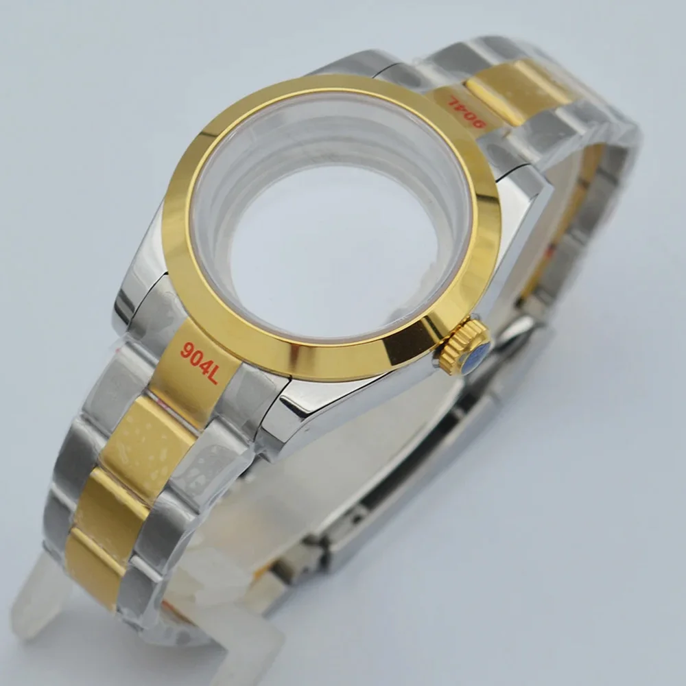 Сапфировое стекло 36 мм/40 мм фотосессия NH35 NH36 PT5000 ETA2824 2836 Miyota 8205 8215 DG2813 3804 движение