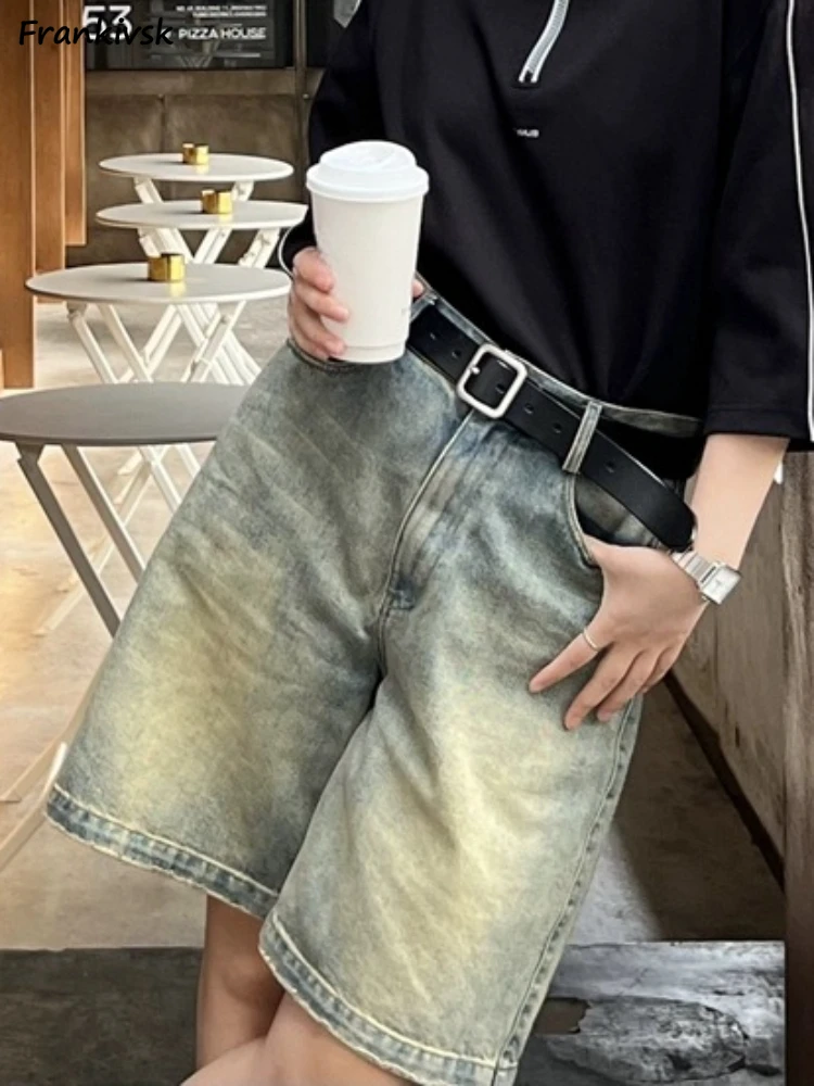 Джинсовые шорты женские летние в американском стиле дышащие повседневные