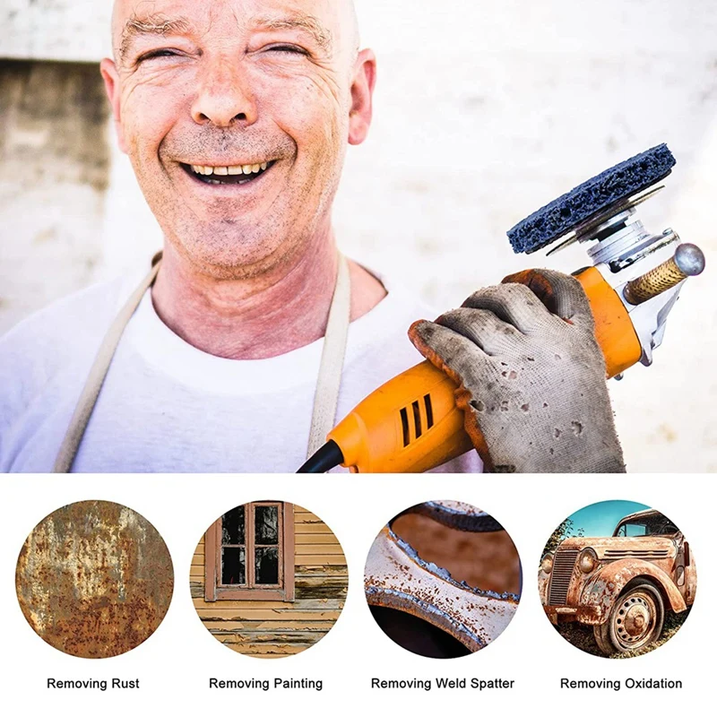 10 упаковок ленточные диски колесо для зачистки угловой шлифовальной машины