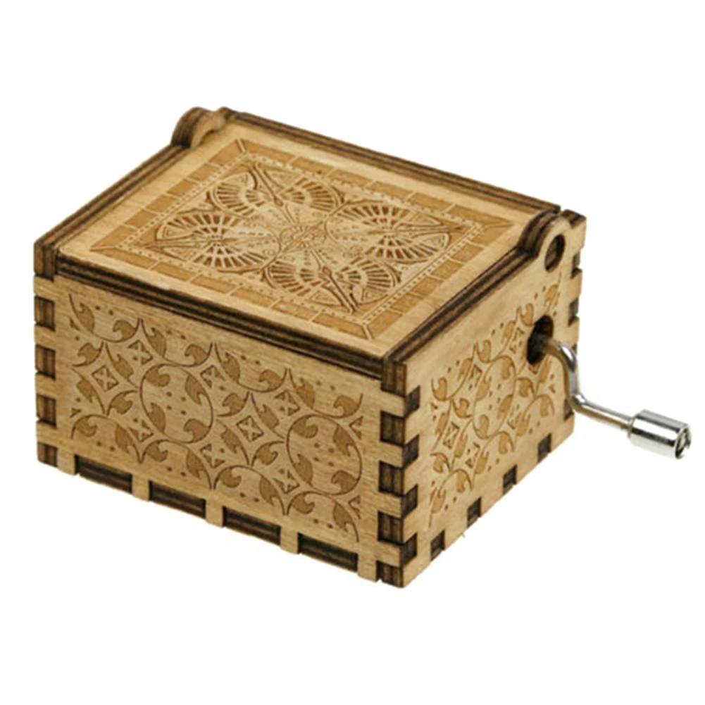 

To My Wife Engraved Wood Music Box Anniversary Valentines' Gifts