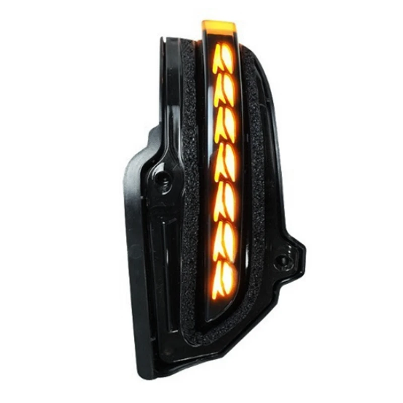 Автомобильное боковое зеркало Φ динамический индикатор желтого цвета для Toyota Hiace