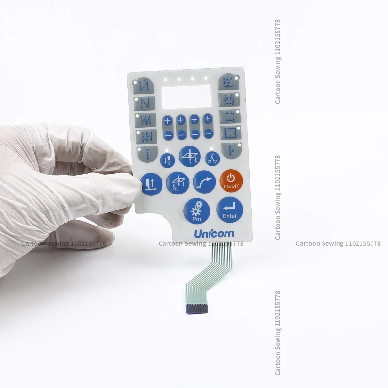1 шт. новая панель управления наклейка мембранная пленка клавиатура кнопка