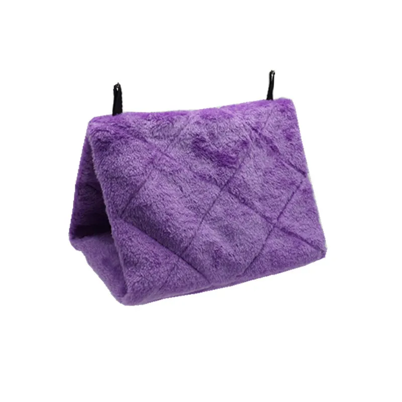 Треугольное Фланелевое птичье гнездо для осени и зимы теплый домик птицы клетка