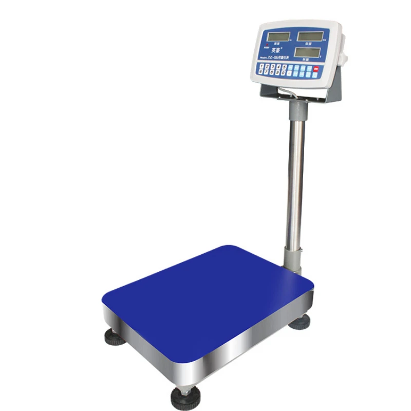 

Digital Electronic Weighing Pricing Platform Scale Hot Sale 60-600kg Digital Display Plateform Scale 100KG LED Display